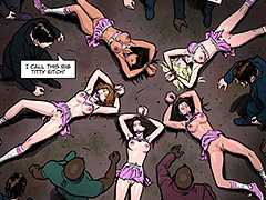 The narrative escalates with violent abductions, sexual assaults, and a chilling revelation of a human trafficking operation, Predondo, Skirtflipper fansadox 684 Cheer Nightmare part 1